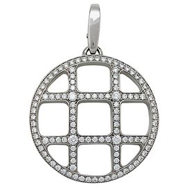 Pendentif Cartier, "Pasha", or blanc, diamants. Autre