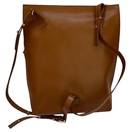 Autre Marque What For Leather Backpack Light Brown Light brown
