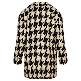 Dolce & Gabbana-Dolce & Gabbana Houndstooth Oversized Jacket-Multiple colors