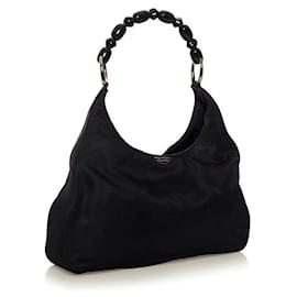 Dior-Nylon Malice Shoulder Bag-Black