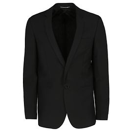Saint Laurent Mens Single Breasted Blazer Black