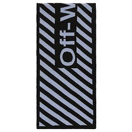 Off White Sciarpa in lana con freccia Off-White Multicolore