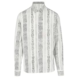Saint Laurent-Striped Bandana Print Shirt-Multiple colors