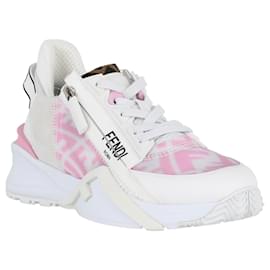 Fendi-Flow FF Vertigo Sneakers-White