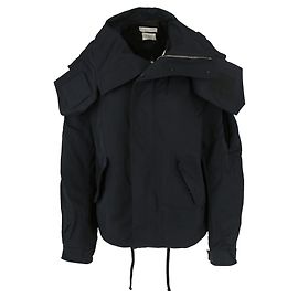 Bottega Veneta Giacca parka da uomo con cappuccio Nero