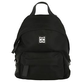 Givenchy Mini 4G Leichter Nylon-Rucksack Schwarz