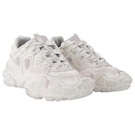 Acne-Bolzter Tumbled M in White-White