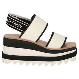 Stella Mc Cartney Sandalias con plataforma Elyse de Stella McCartney Blanco