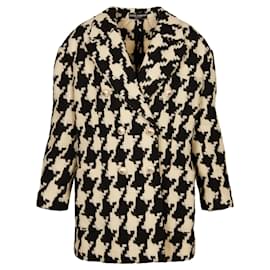 Dolce & Gabbana-Dolce & Gabbana Houndstooth Oversized Jacket-Multiple colors
