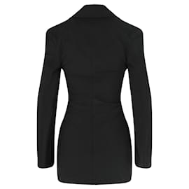 Bottega Veneta-Bottega Veneta Tech-Gabardine Blazer-Black