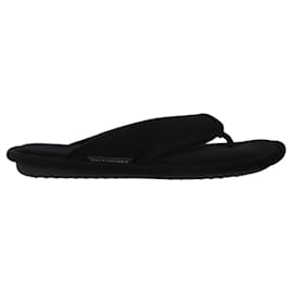 Balenciaga-Mens Velvet Sandals-Black