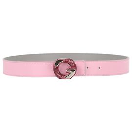 Givenchy G Chain Leather Belt Pink