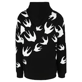 Autre Marque-Swallows Cotton Sweatshirt-Black