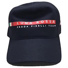 Prada Cappelli Berretti Blu navy
