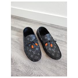 Louis Vuitton-Loafers Slip ons-Black,Multiple colors