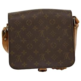 Louis Vuitton-LOUIS VUITTON Monogram CartouchiereMM Shoulder Bag Vintage M51253 LV Auth rd2643-Other