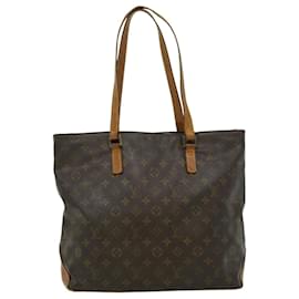 Louis Vuitton-LOUIS VUITTON Monogram Cabas Mezzo Tote Bag M51151 LV Auth rz450-Other