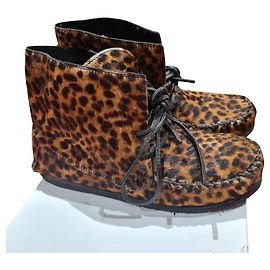 Isabel Marant Etoile Isabel Marant botines leopardo T. 40 Estampado de leopardo