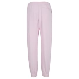 Autre Marque-Cotton Logo Sweatpants-Pink