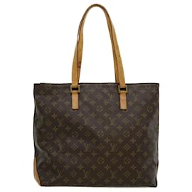 Louis Vuitton-LOUIS VUITTON Monogram Cabas Mezzo Tote Bag M51151 LV Auth pt3973-Other