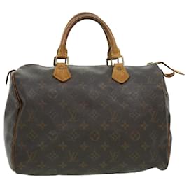 Louis Vuitton-Louis Vuitton Monogram Speedy 30 Hand Bag M41526 LV Auth pt4127-Other