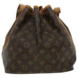 Louis Vuitton-Bolso de hombro Petit Noe con monograma de LOUIS VUITTON M42226 Punto de autenticación LV3996-Otro