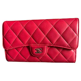 Chanel-Timeless Classique wallet-Red