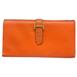 Hermès-Bearn Wallet-Arancione