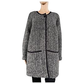 Veste Gestuz Elvida en laine noir blanc gris Noir Blanc Gris