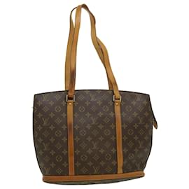 Louis Vuitton-LOUIS VUITTON Monogram Babylone Tote Bag M51102 LV Auth th2867-Brown