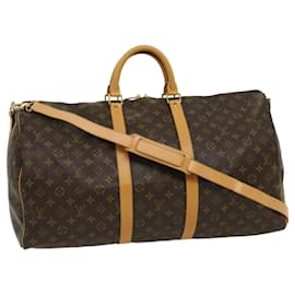 Louis Vuitton-Louis Vuitton Monogram Keepall Bandouliere55 Boston Bag M.41414 LV Auth Pt4103-Andere