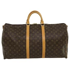 Louis Vuitton-Louis Vuitton Monogram Keepall Bandouliere55 Boston Bag M.41414 LV Auth Pt4103-Andere