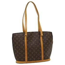 Louis Vuitton-LOUIS VUITTON Monogram Babylone Tote Bag M51102 LV Auth th2851-Brown