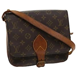 Louis Vuitton-LOUIS VUITTON Monogram Cartouchiere MM Shoulder Bag M51253 LV Auth pt4027-Other