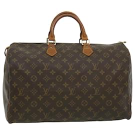 Louis Vuitton-Louis Vuitton Monogram Speedy 40 Bolsa de mão M41522 LV Auth ac884-Outro