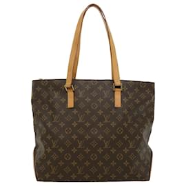 Louis Vuitton-LOUIS VUITTON Monogram Cabas Mezzo Tote Bag M51151 LV Auth pt4097-Other