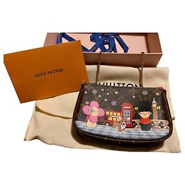 Louis Vuitton London Accessories Mini Pouch Dark brown