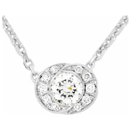 Bulgari-*Bvlgari BVLGARI Incontro d'amore pave diamond necklace charm K18WG 355249-Other