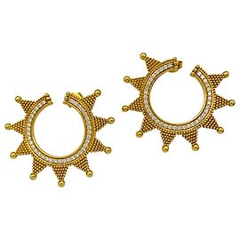 Zolotas Orecchini Zolota, "Helios" in oro giallo e diamanti. Altro