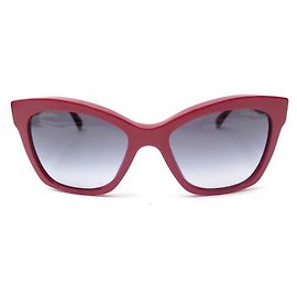 SUNGLASSES CHANEL LOGO CC LEGO 5313 RED + SUNGLASSES CASE Red