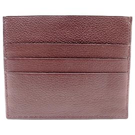 Hermès NEW HERMES WALLET CARD HOLDER 7CC BROWN LEATHER CARD HOLDER Brown