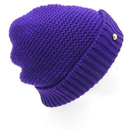 NEW HAT LOUIS VUITTON TWIST AMETHYST M73914 IN PURPLE WOOL NEW HAT Purple