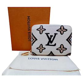 Louis Vuitton-Monedero Zippy-Beige