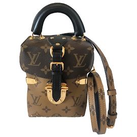 Louis Vuitton box camera Brown