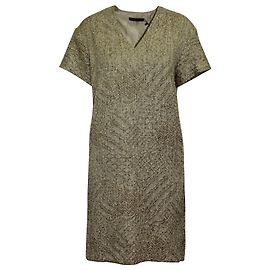 The Row – Glitzerverziertes kurzes Kleid aus Polyester in Metallic-Gold Golden Metallisch