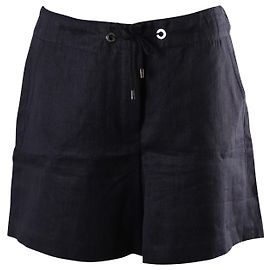 Bermudas Loro Piana Lino Azul Marino Azul Azul marino