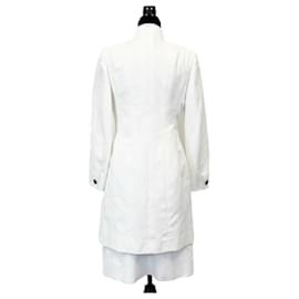 Chanel-Chanel - vintage 90S 97C Cruise - Jacket & Skirt Suit Set - White-White