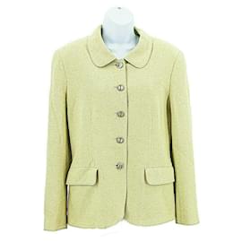 Chanel-Chanel - vintage 98P Blazer - Single Breasted Pastel Chartreuse-Multiple colors