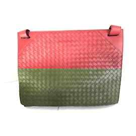 Bottega Veneta-Bottega veneta messenger dag-Dark red