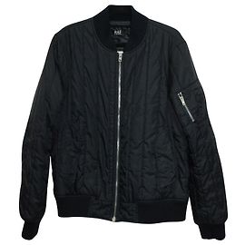 Jaqueta Bomber acolchoada Raf Simons em poliamida azul marinho Azul Azul marinho